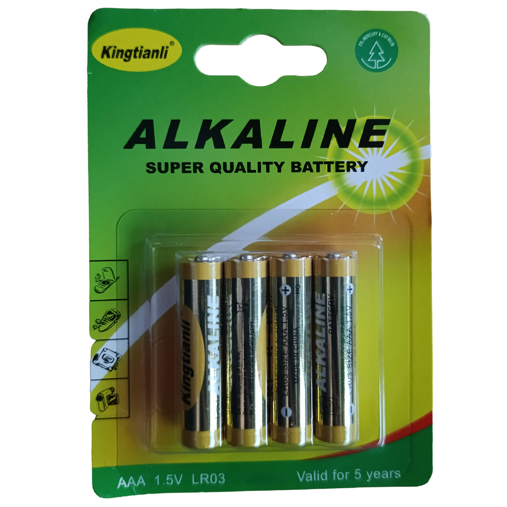 Αλκαλικές Μπαταρίες AAA 4 Τεμ.