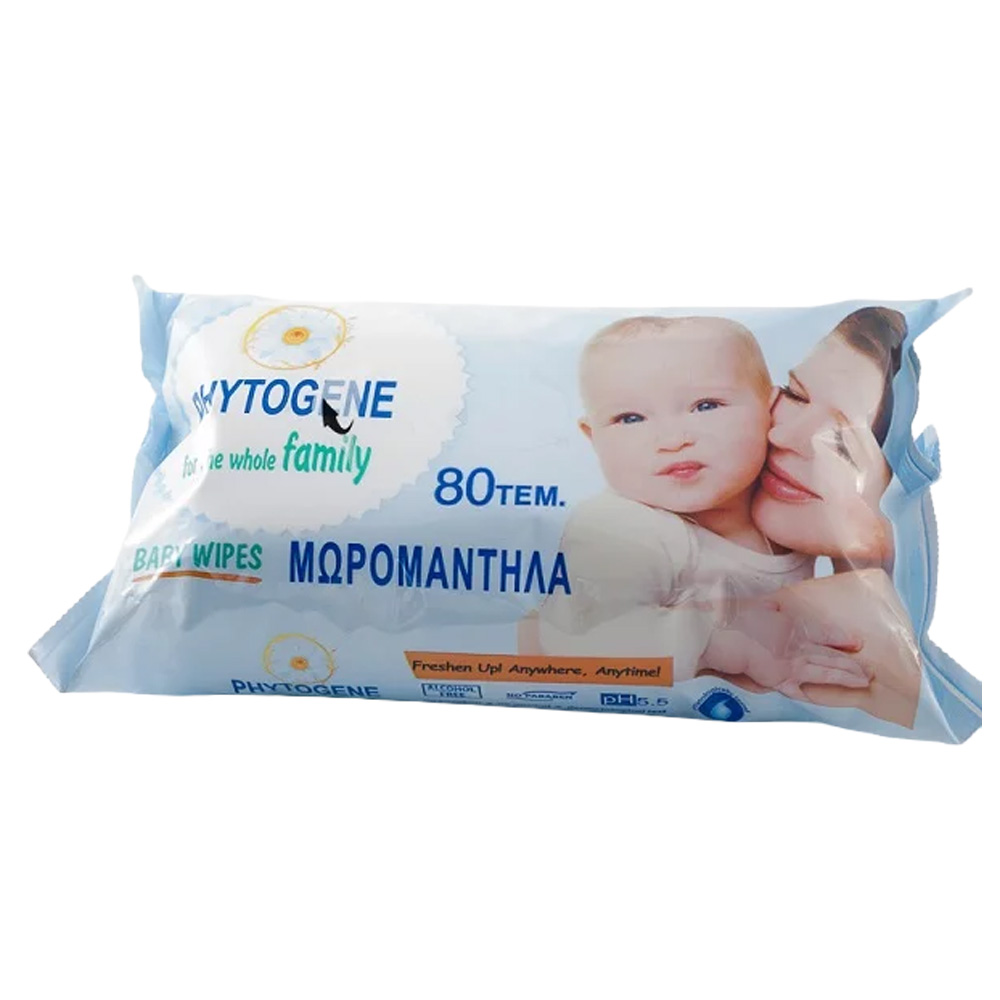 Μωρομάντηλα Υγρά 80 τεμ.